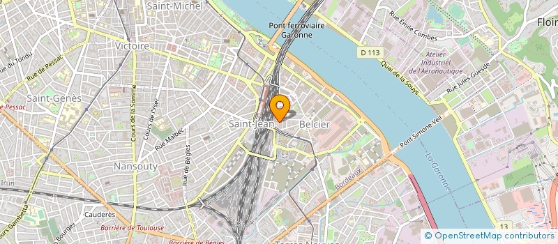 localisation de l'entreprise MADAME SANDRINE LEVALOIS à BORDEAUX