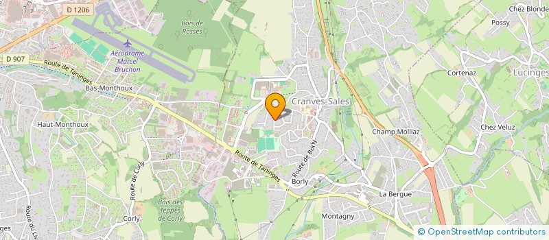 localisation de l'entreprise MADAME SANDRINE LEVEQUE  CRANVES-SALES