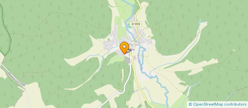 localisation de l'entreprise MADAME SANDRINE LIBIS  MAREY-SUR-TILLE