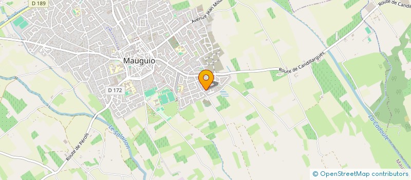 localisation de l'entreprise MADAME SANDRINE LIMA  MAUGUIO