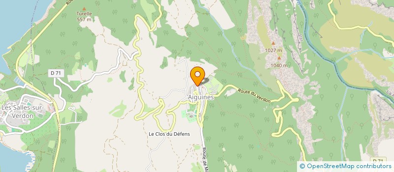 localisation de l'entreprise MADAME SANDRINE LIONS  AIGUINES