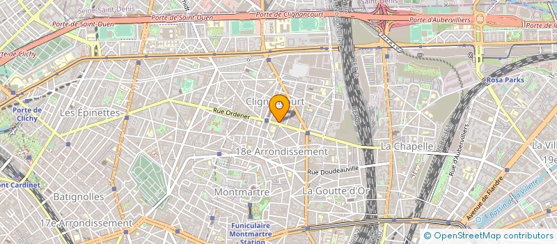 localisation de l'entreprise MADAME SANDRINE LOEGEL  PARIS