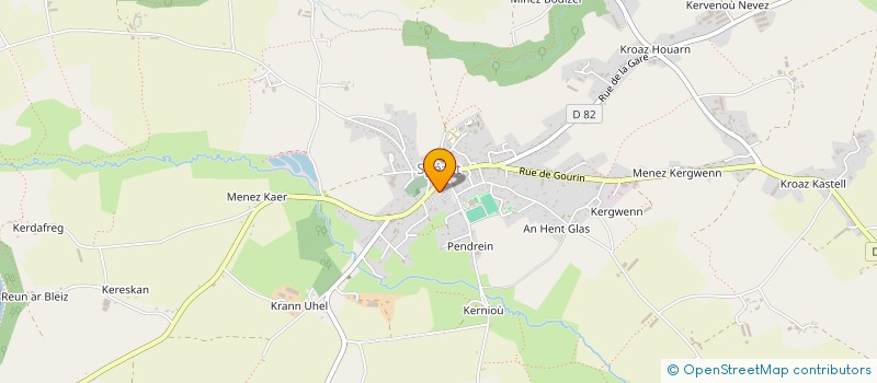 localisation de l'entreprise MADAME SANDRINE LOHEAC  SPEZET