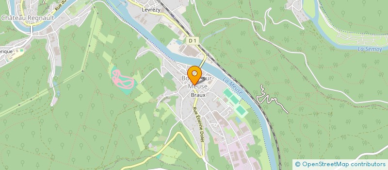 localisation de l'entreprise MADAME SANDRINE LOPES  BOGNY-SUR-MEUSE