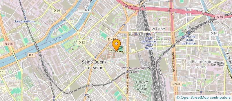 localisation de l'entreprise MADAME SANDRINE LOROUGNON à SAINT-DENIS