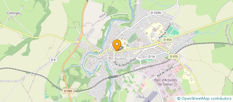 localisation de l'entreprise MADAME SANDRINE LOURENCO à SEMUR-EN-AUXOIS