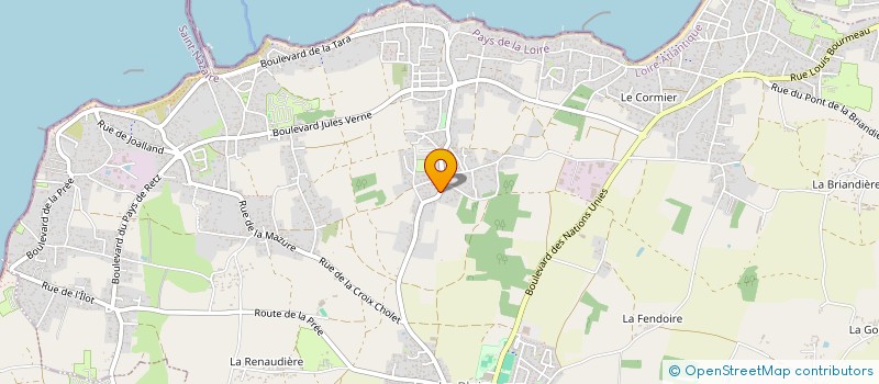 localisation de l'entreprise MADAME SANDRINE LOUSSOUARN à LA PLAINE-SUR-MER