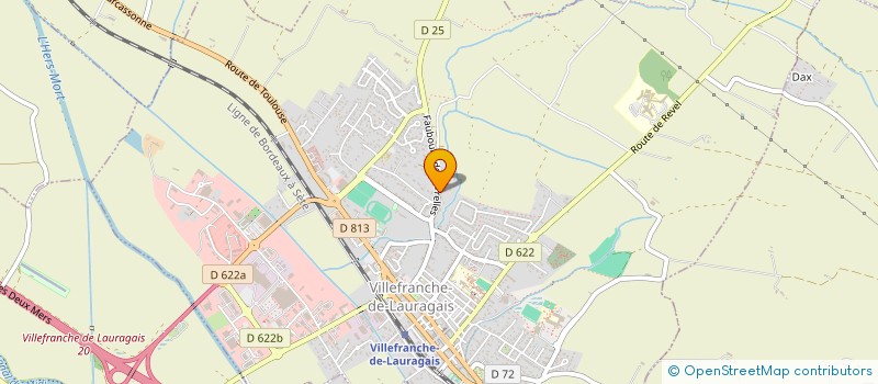 localisation de l'entreprise MADAME SANDRINE MACEDO  VILLEFRANCHE-DE-LAURAGAIS