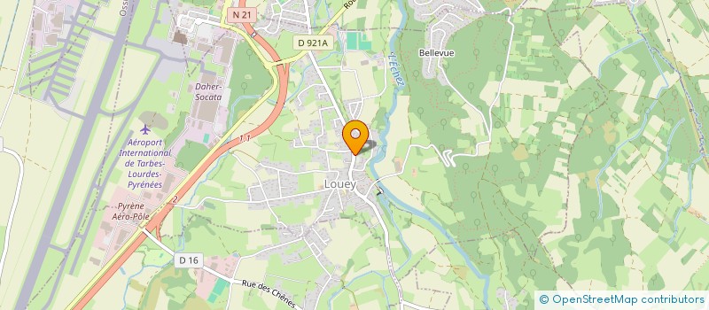 localisation de l'entreprise MADAME SANDRINE MAGAGNATO  LOUEY