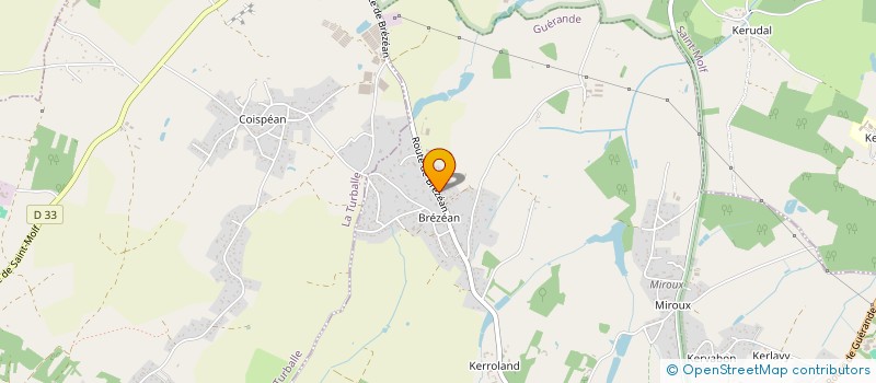 localisation de l'entreprise MADAME SANDRINE MAGNAC  GUERANDE