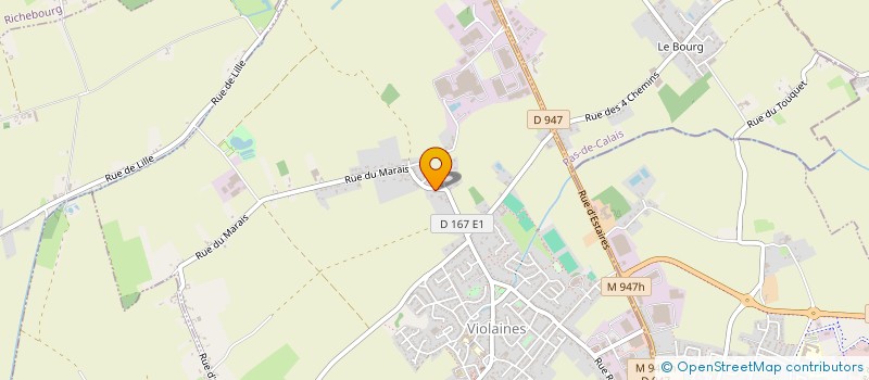 localisation de l'entreprise MADAME SANDRINE MAIK  HAISNES