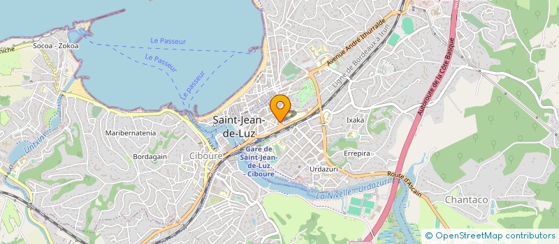 localisation de l'entreprise MADAME SANDRINE MAIRE à SAINT-JEAN-DE-LUZ