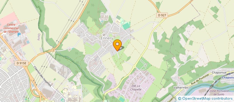 localisation de l'entreprise MADAME SANDRINE MAIRE à ENNERY