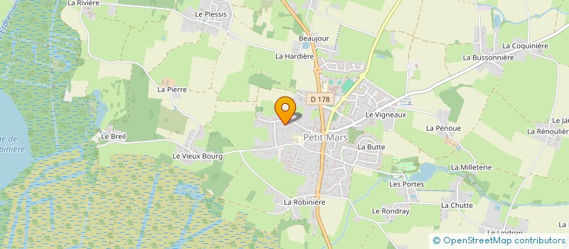 localisation de l'entreprise MADAME SANDRINE MAISONNEUVE  PETIT-MARS