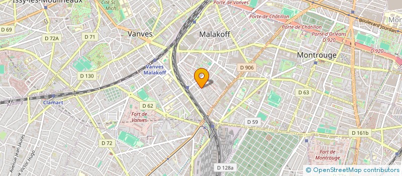 localisation de l'entreprise MADAME SANDRINE MAKANDA KOUMBA à MALAKOFF