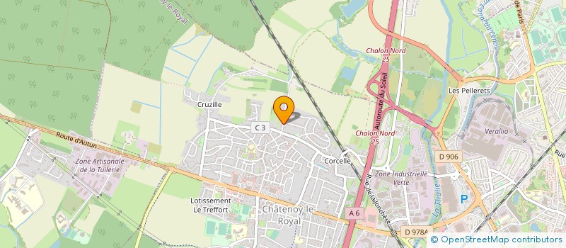 localisation de l'entreprise MADAME SANDRINE MALHERBE  CHATENOY-LE-ROYAL