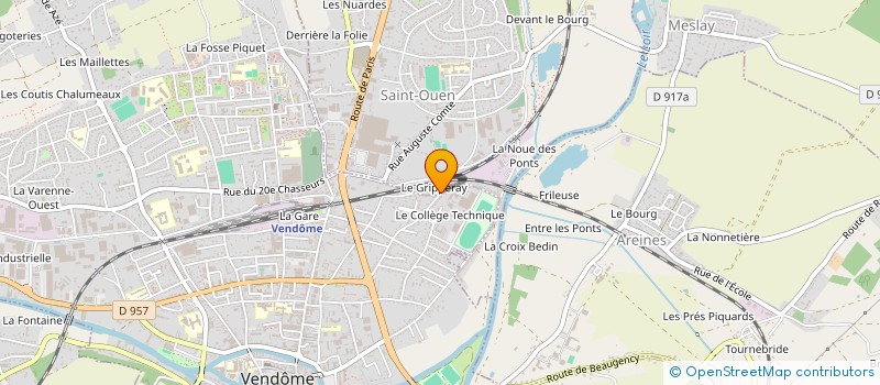 localisation de l'entreprise MADAME SANDRINE MAMEAUX à SAINT-OUEN