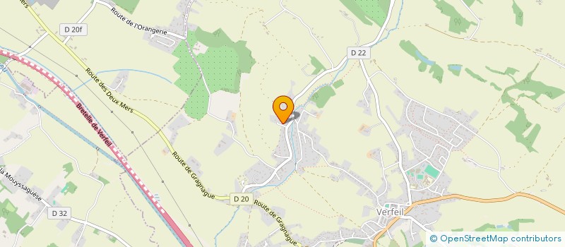 localisation de l'entreprise MADAME SANDRINE MANERO  VERFEIL