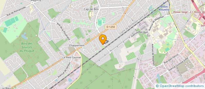 localisation de l'entreprise MADAME SANDRINE MARCELLY à PESSAC