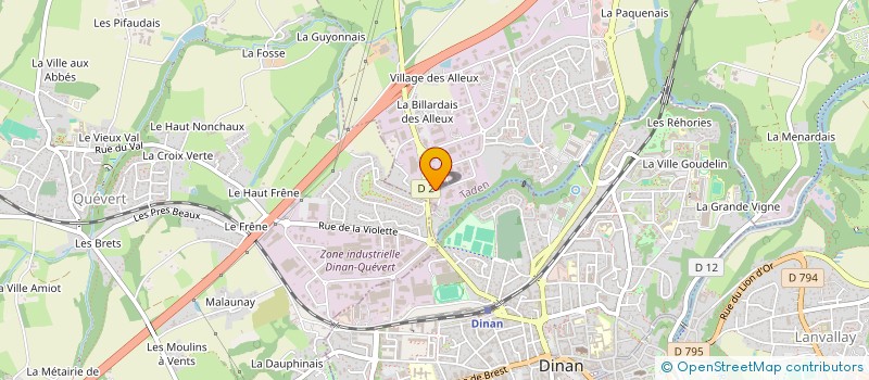 localisation de l'entreprise MADAME SANDRINE MAREAU  TADEN