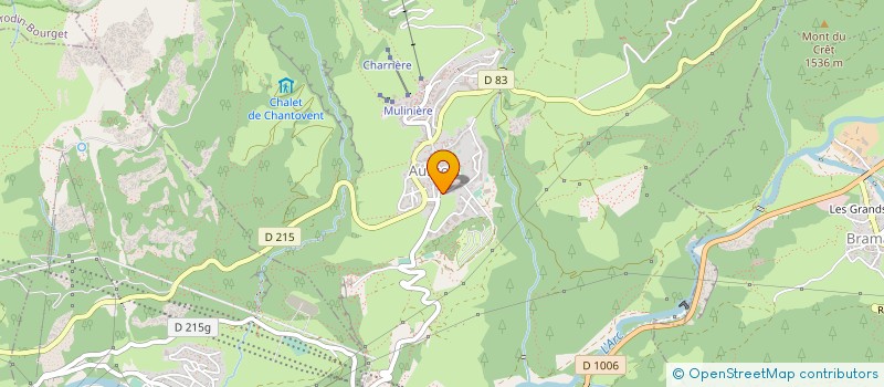 localisation de l'entreprise MADAME SANDRINE MARGUERON à AUSSOIS