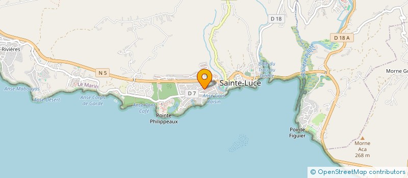 localisation de l'entreprise MADAME SANDRINE MARIE RAULAIN à SAINTE-LUCE