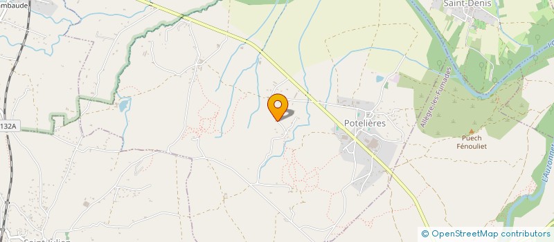 localisation de l'entreprise MADAME SANDRINE MARIN  POTELIERES