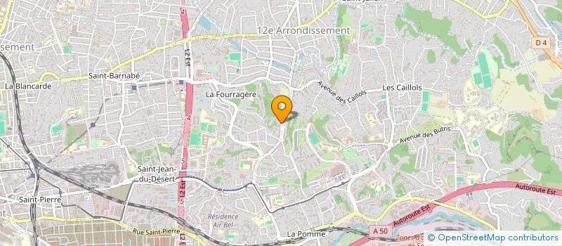 localisation de l'entreprise MADAME SANDRINE MARKARIAN  MARSEILLE