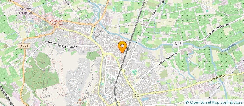 localisation de l'entreprise MADAME SANDRINE MARROT  CAVAILLON