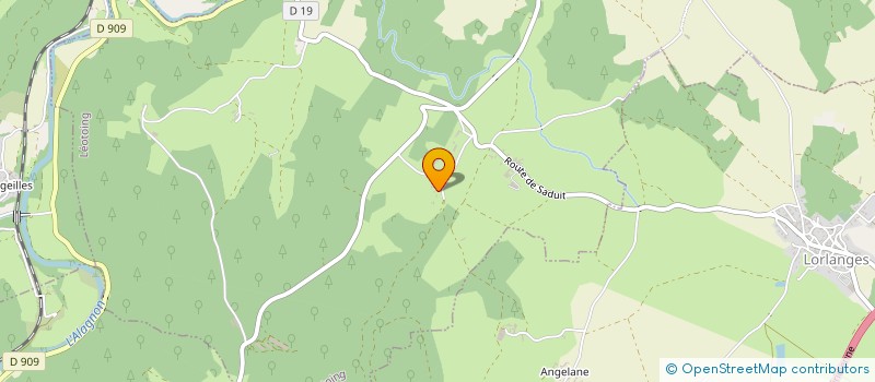 localisation de l'entreprise MADAME SANDRINE MARTEL  LEOTOING