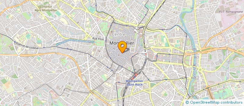 localisation de l'entreprise MADAME SANDRINE MARTIN à MONTPELLIER