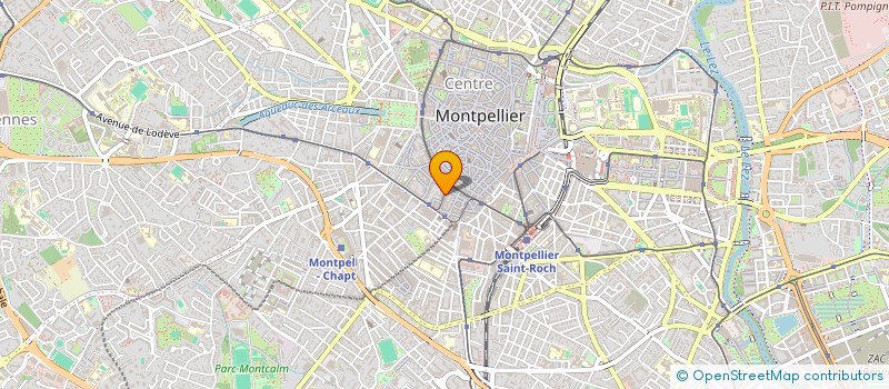 localisation de l'entreprise MADAME SANDRINE MARTY à MONTPELLIER