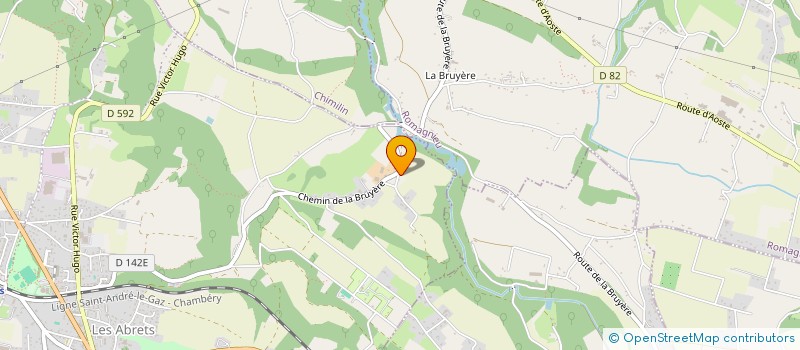 localisation de l'entreprise MADAME SANDRINE MAS  LES ABRETS-EN-DAUPHINE