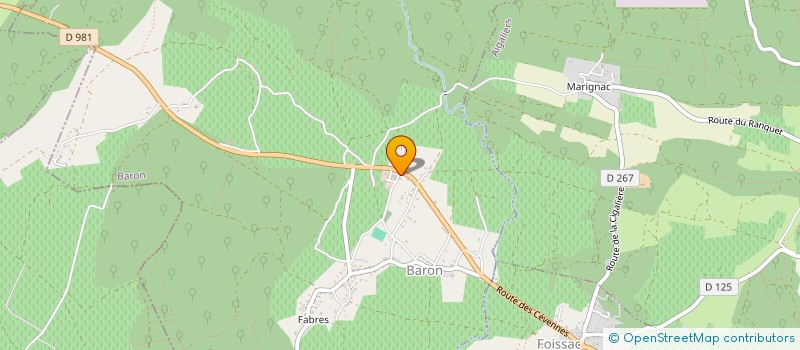 localisation de l'entreprise MADAME SANDRINE MATTA  BARON