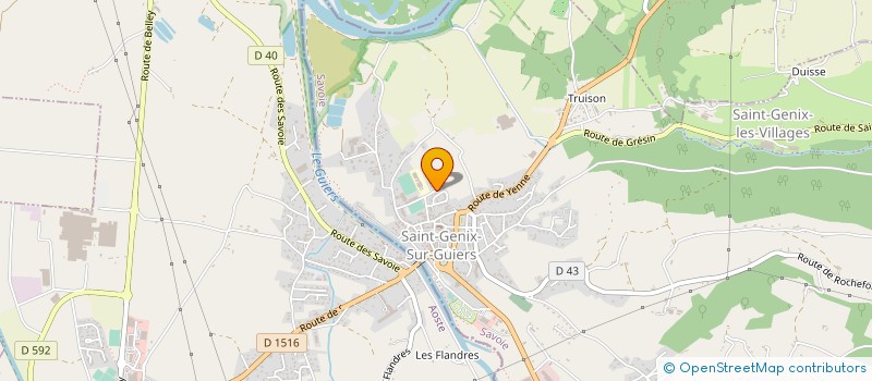 localisation de l'entreprise MADAME SANDRINE MAUREL  SAINT-GENIX-LES-VILLAGES