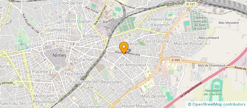 localisation de l'entreprise MADAME SANDRINE MAURICE à NIMES