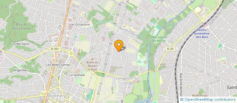 localisation de l'entreprise MADAME SANDRINE MAURICE  MENNECY