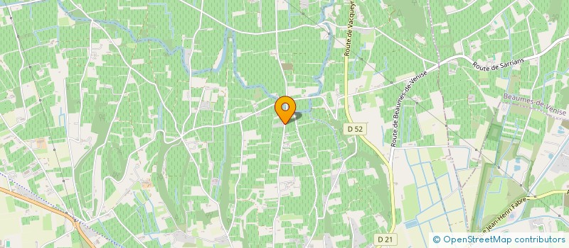 localisation de l'entreprise MADAME SANDRINE MAYER  SARRIANS