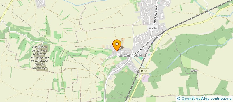 localisation de l'entreprise MADAME SANDRINE MECKES  KURTZENHOUSE