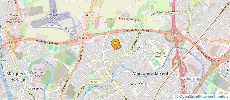 localisation de l'entreprise MADAME SANDRINE MEESCHAERT à MARCQ-EN-BARŒUL