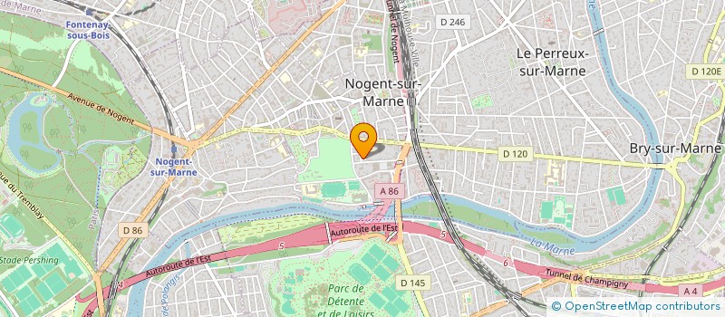 localisation de l'entreprise MADAME SANDRINE MELOEN à NOGENT-SUR-MARNE