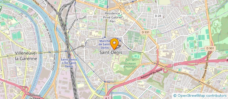 localisation de l'entreprise MADAME SANDRINE MELUC à SAINT-DENIS