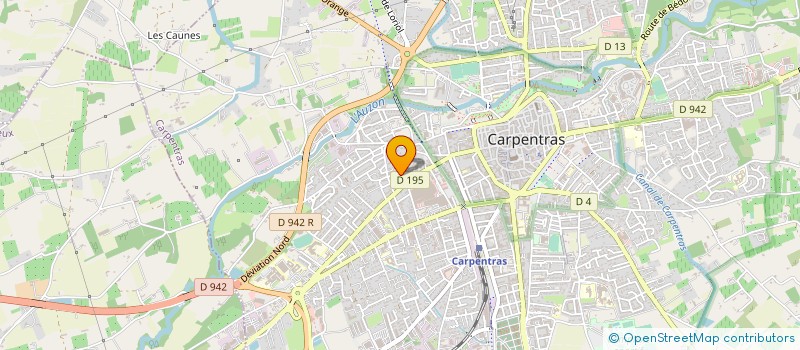 localisation de l'entreprise MADAME SANDRINE MENCARELLI à CARPENTRAS