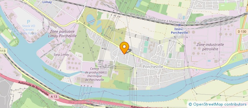 localisation de l'entreprise MADAME SANDRINE MENDY  PORCHEVILLE