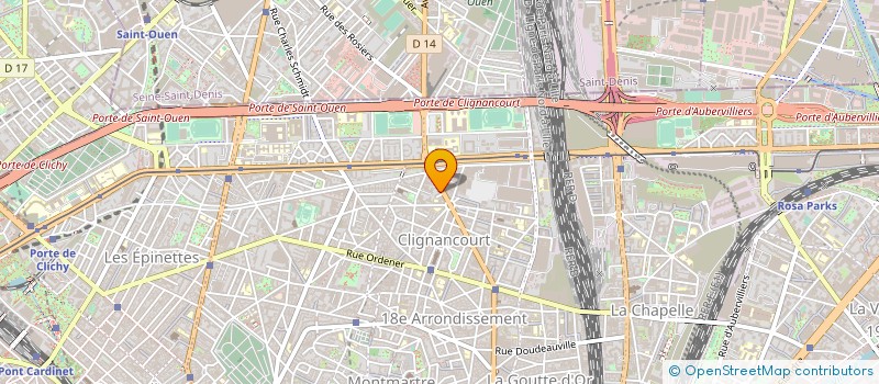 localisation de l'entreprise MADAME SANDRINE MEOT  PARIS