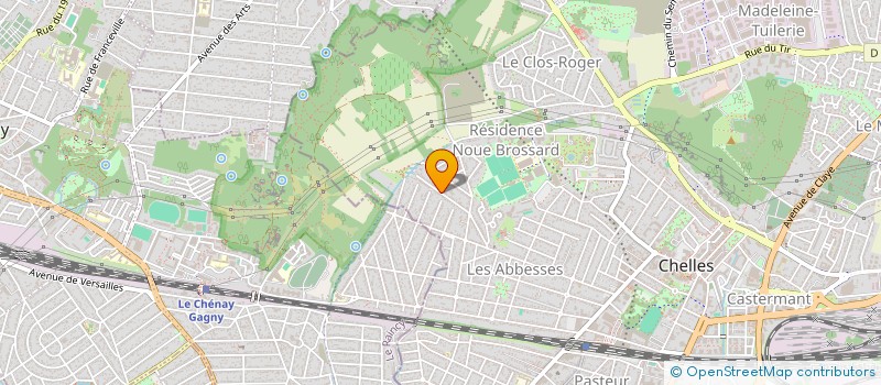 localisation de l'entreprise MADAME SANDRINE MERCIER  NERIS-LES-BAINS