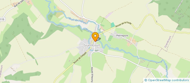 localisation de l'entreprise MADAME SANDRINE MERCIER  CROIXDALLE