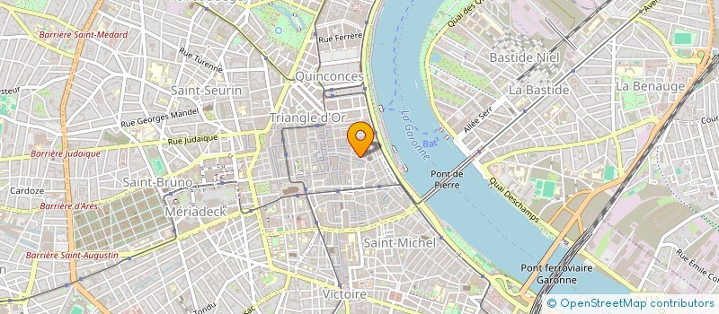 localisation de l'entreprise MADAME SANDRINE MERCURIO  BORDEAUX