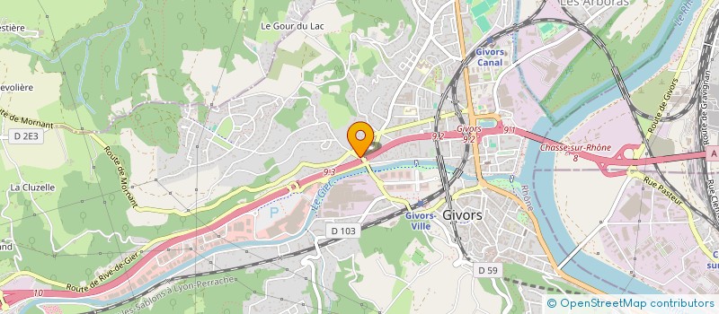 localisation de l'entreprise MADAME SANDRINE MERLETTE  BELMONT