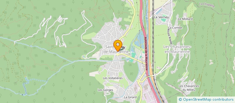 localisation de l'entreprise MADAME SANDRINE MERTENS  SAINT-REMY-DE-MAURIENNE